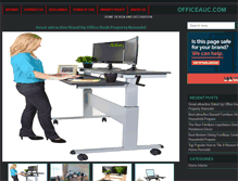 Tablet Screenshot of officeauc.com